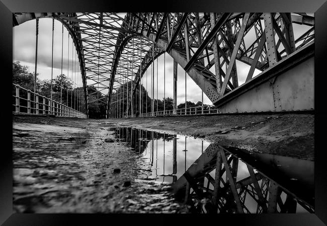 Wylam Railway Bridge Framed Print by Ray Pritchard