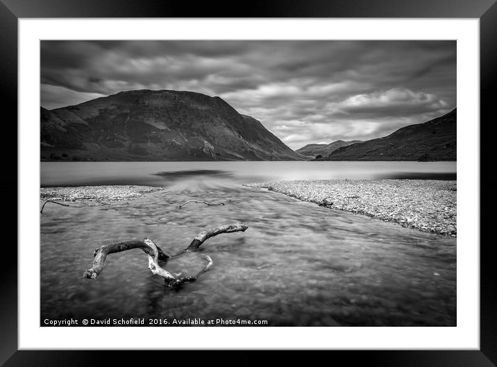 Buttermere, Lake District Framed Mounted Print by David Schofield
