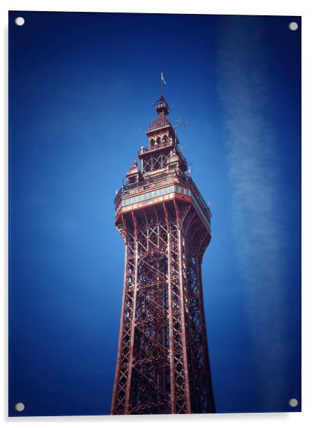 Blackpool Acrylic by Victor Burnside