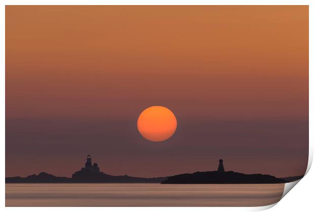 The Skerries Lighthouse  Print by Natures' Canvas: Wall Art  & Prints by Andy Astbury