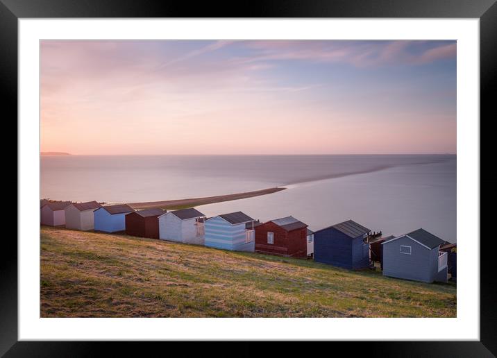 Whitstable - The Street Framed Mounted Print by Ian Hufton