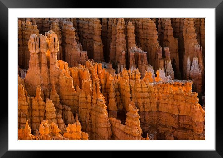 Hoodoos Bryce Canyon Framed Mounted Print by Matt Johnston