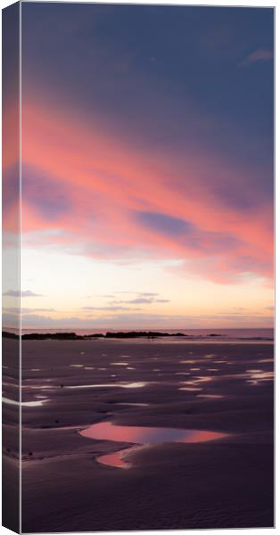 Red sky at night Canvas Print by Anthony Simpson