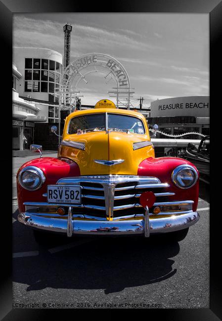 Fleetmaster taxi Framed Print by Colin irwin