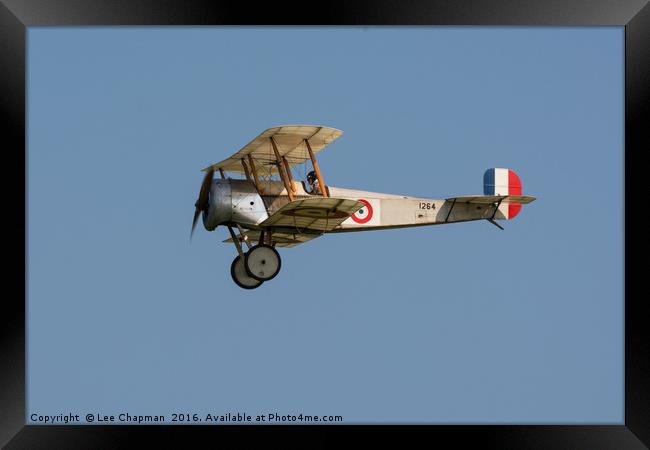 Bristol Scout - World War 1 Aeroplane Framed Print by Lee Chapman
