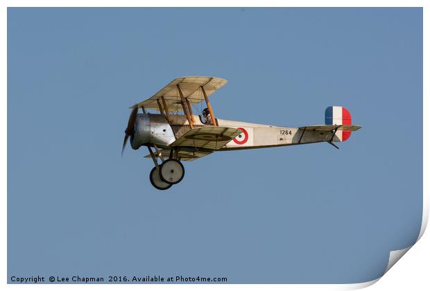 Bristol Scout - World War 1 Aeroplane Print by Lee Chapman