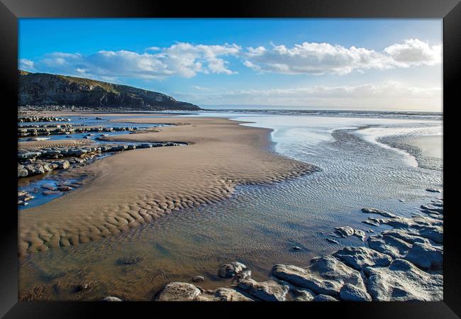 Dunraven Bay Glamorgan Heritage Coast south Wales Framed Print by Nick Jenkins