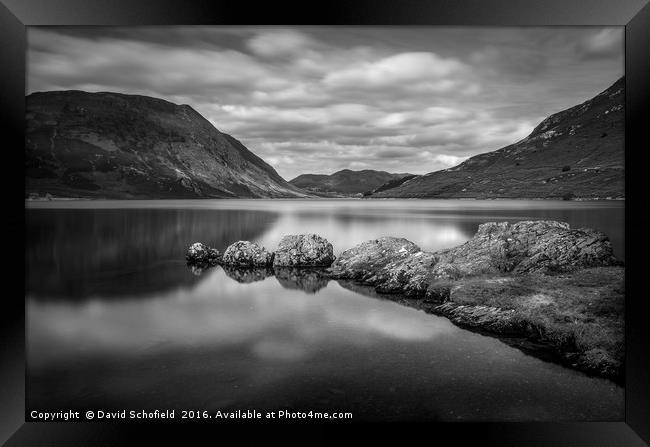 Crummock Water, Lake District Framed Print by David Schofield