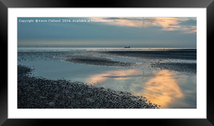 Crosby Beach  Framed Mounted Print by Kevin Clelland
