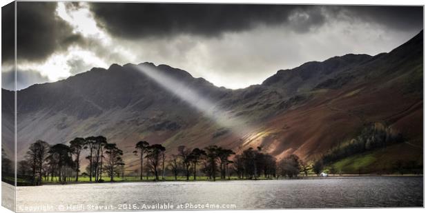 Buttermere in the Lake District, Cumbria Canvas Print by Heidi Stewart