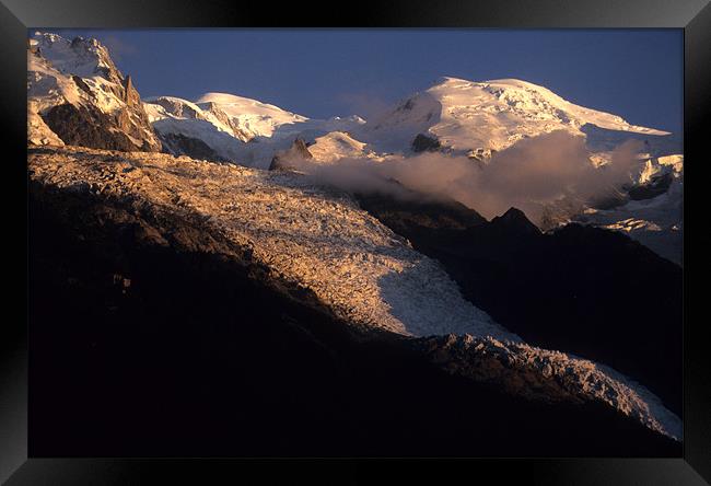 Mont Blanc Framed Print by Andrew Millington