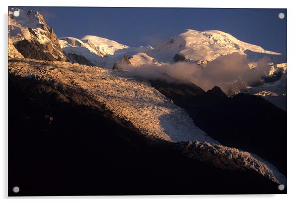 Mont Blanc Acrylic by Andrew Millington