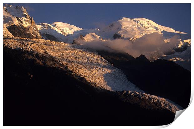 Mont Blanc Print by Andrew Millington