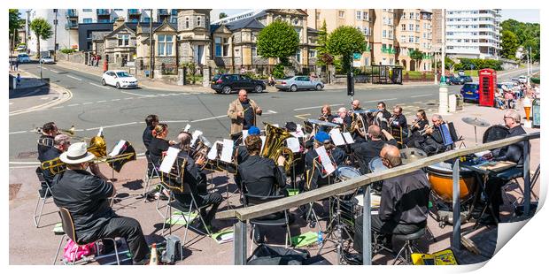 Brass Band Panorama Print by Steve Purnell