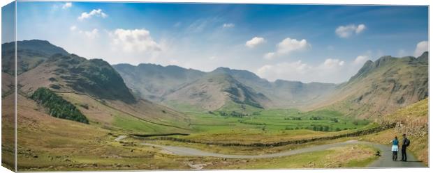 Lake District Panorama Canvas Print by George Cairns