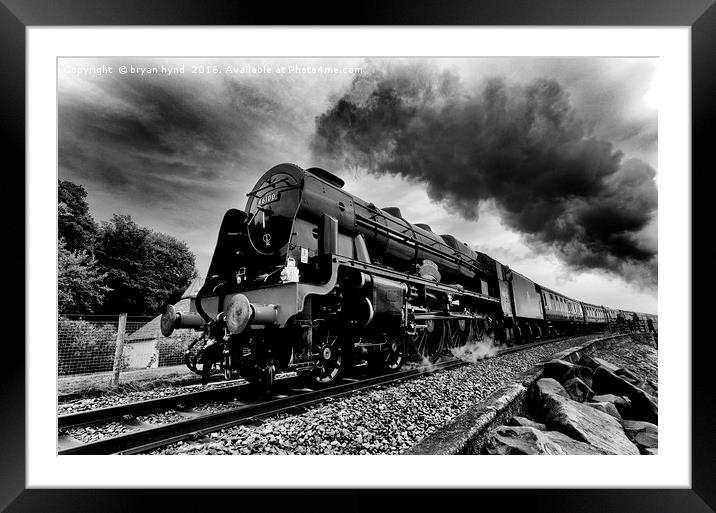 The Royal Scot Framed Mounted Print by bryan hynd
