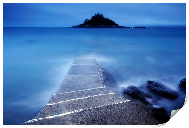 St Michaels Mount                                  Print by David Pulford