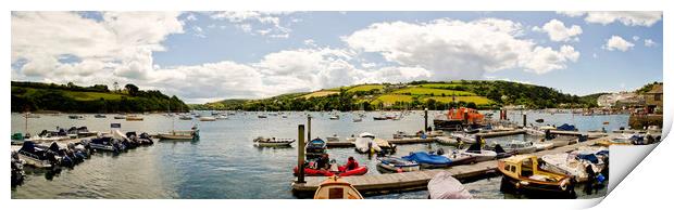 Salcombe Harbour Print by Andy Heap