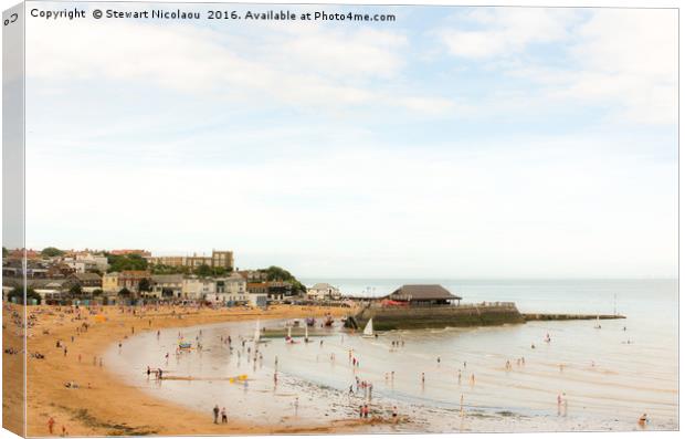 Broadstairs, Kent Canvas Print by Stewart Nicolaou