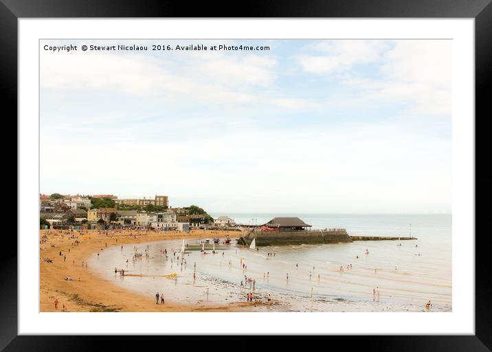 Broadstairs, Kent Framed Mounted Print by Stewart Nicolaou