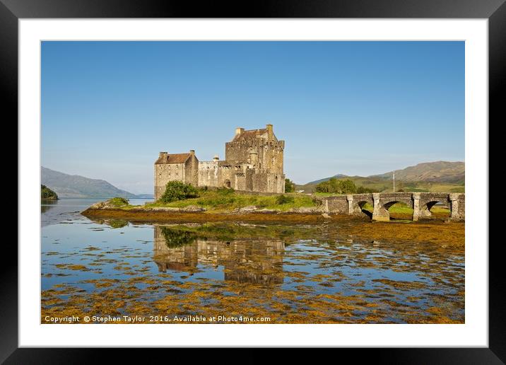 Eilean Donan Castle Framed Mounted Print by Stephen Taylor