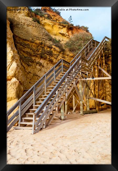 Stairway to Heaven Framed Print by Dave Carroll