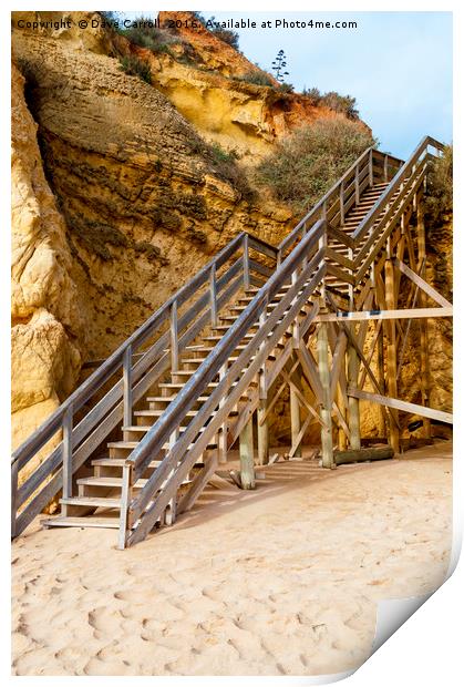 Stairway to Heaven Print by Dave Carroll
