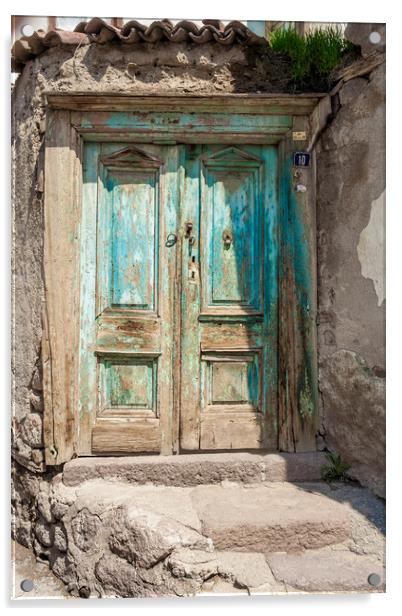 Turkish door Acrylic by George Cairns