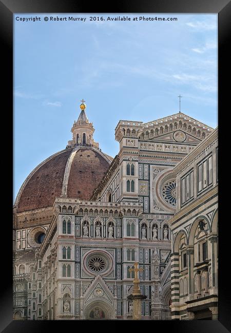 The Duomo, Florence. Framed Print by Robert Murray