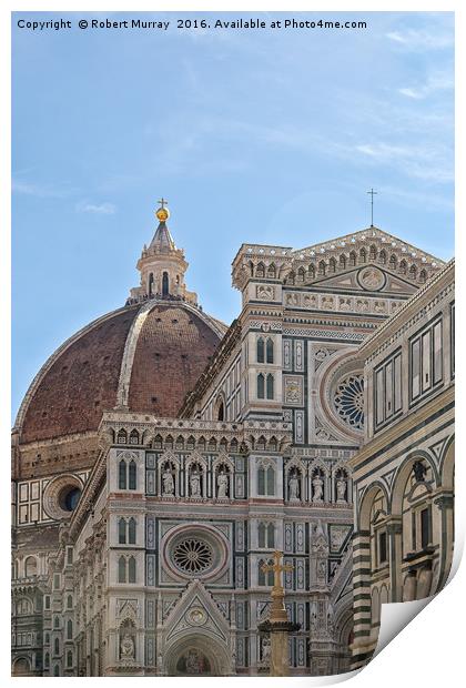 The Duomo, Florence. Print by Robert Murray