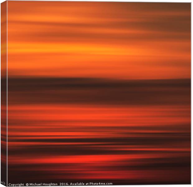 Afterglow Canvas Print by Michael Houghton