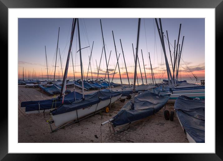 Whitstable Yacht Club Framed Mounted Print by Ian Hufton