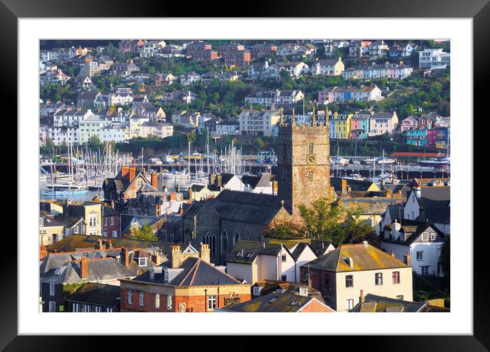 Dartmouth and Kingswear Framed Mounted Print by Chris Harris