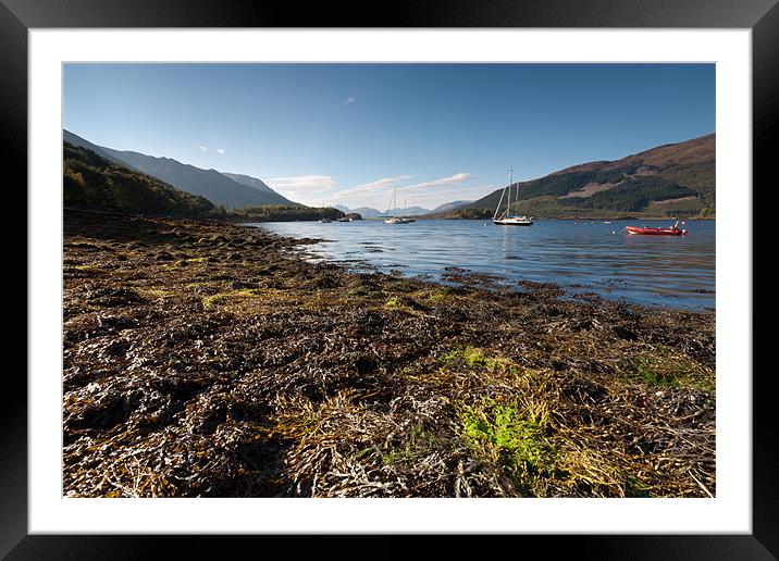 Loch Leven Framed Mounted Print by Simon Wrigglesworth