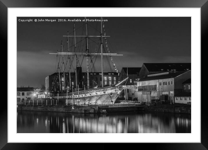 Brunel's SS Great Britain. Framed Mounted Print by John Morgan