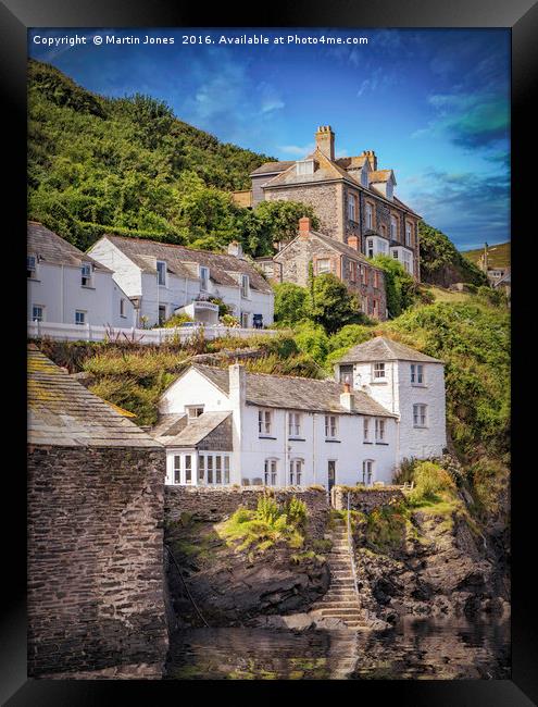 Doc Martin's Surgery, Port Isaac. Framed Print by K7 Photography