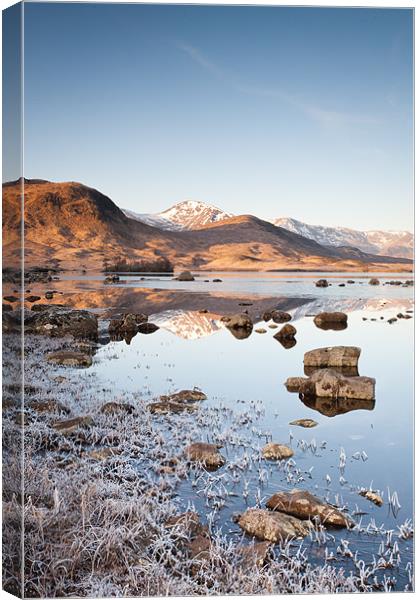 Frosty Mornings Canvas Print by Simon Wrigglesworth