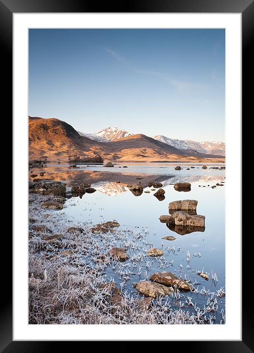 Frosty Mornings Framed Mounted Print by Simon Wrigglesworth