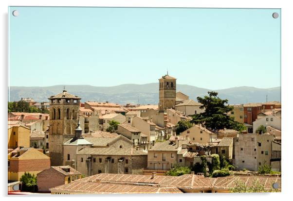 A view of Segovia Acrylic by Igor Krylov