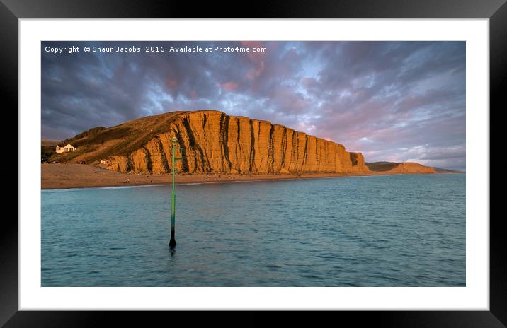 West Bay  Framed Mounted Print by Shaun Jacobs