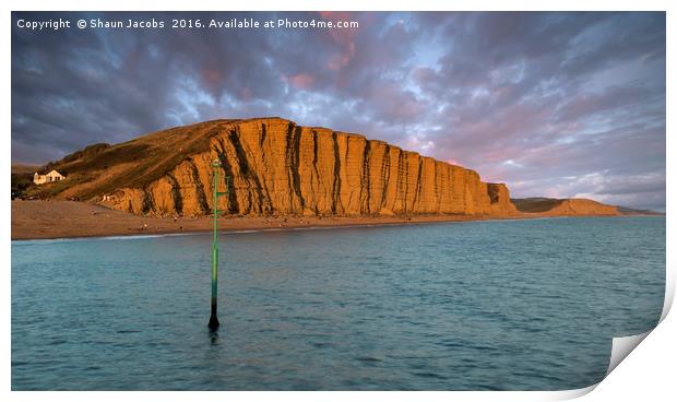 West Bay  Print by Shaun Jacobs