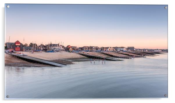 Whitstable bay  Acrylic by Ian Hufton