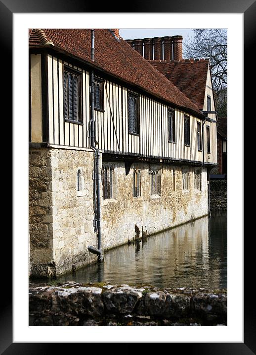 Ightham Mote Framed Mounted Print by Lizziee Cox