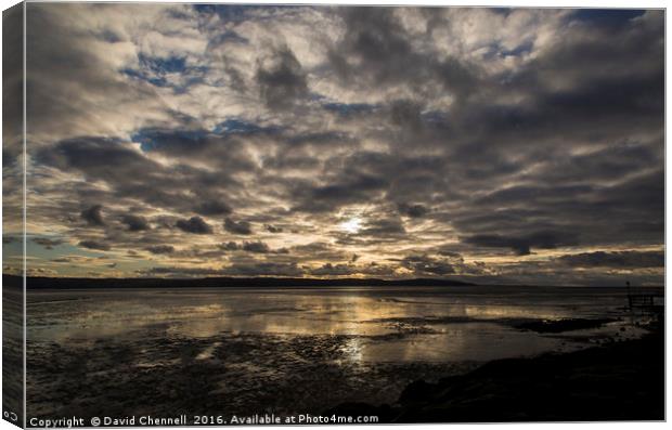West Kirby Cloudscape Canvas Print by David Chennell