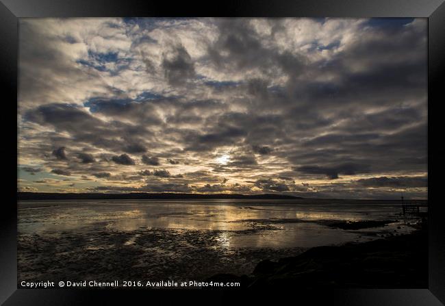West Kirby Cloudscape Framed Print by David Chennell