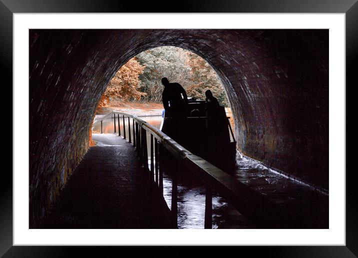 Into the light Framed Mounted Print by Leighton Collins