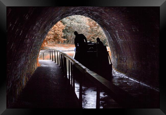 Into the light Framed Print by Leighton Collins