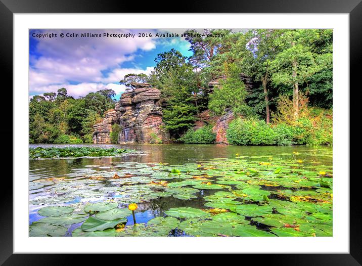 Plumpton Rocks North Yorkshire 1 Framed Mounted Print by Colin Williams Photography