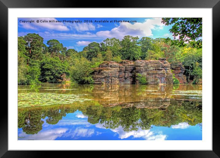 Plumpton Rocks North Yorkshire 2 Framed Mounted Print by Colin Williams Photography