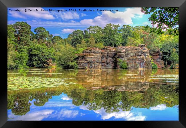 Plumpton Rocks North Yorkshire 2 Framed Print by Colin Williams Photography